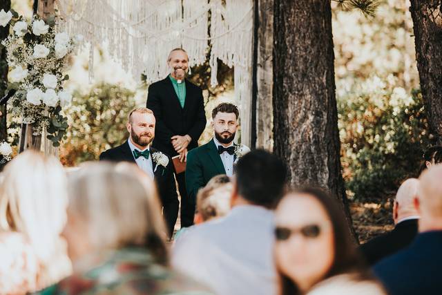 Here comes the bride!