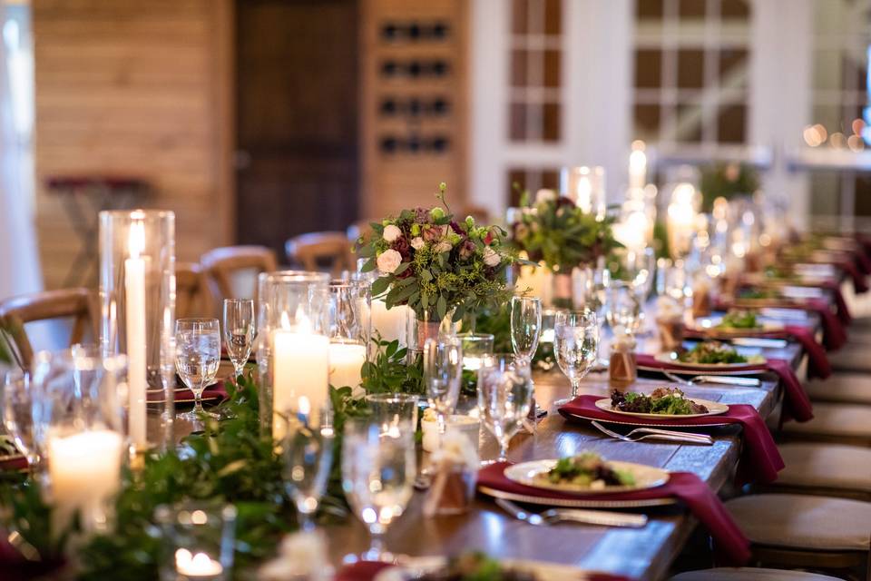 Long table decor