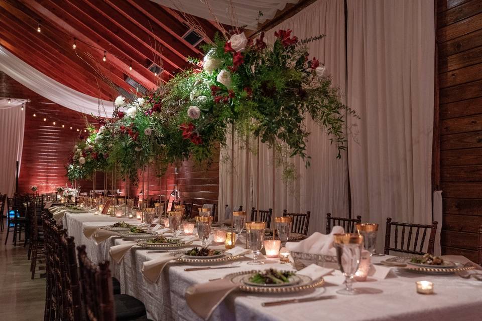 Head Table Florals