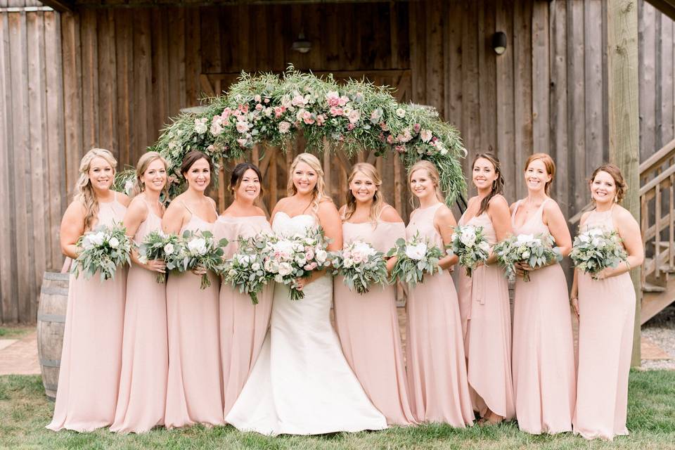 KMD Bride & Bridesmaids