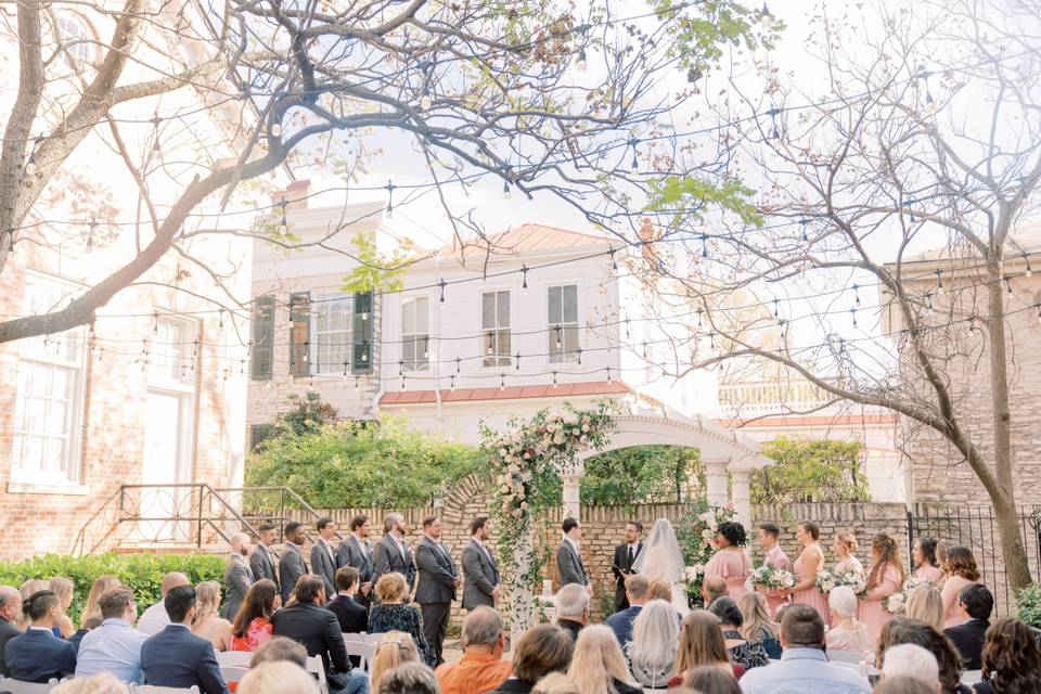 Wedding outside