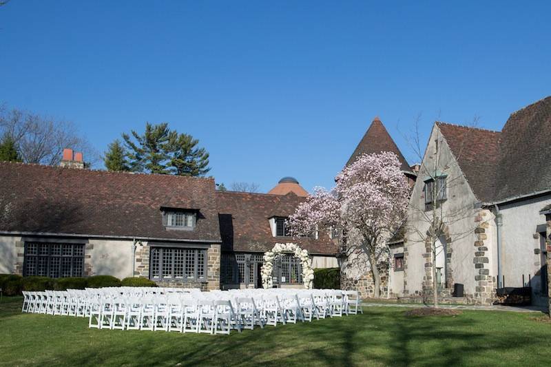 White chairs