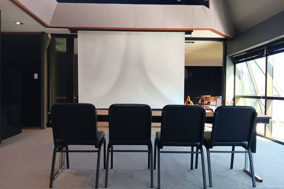 The Solarium conference setup