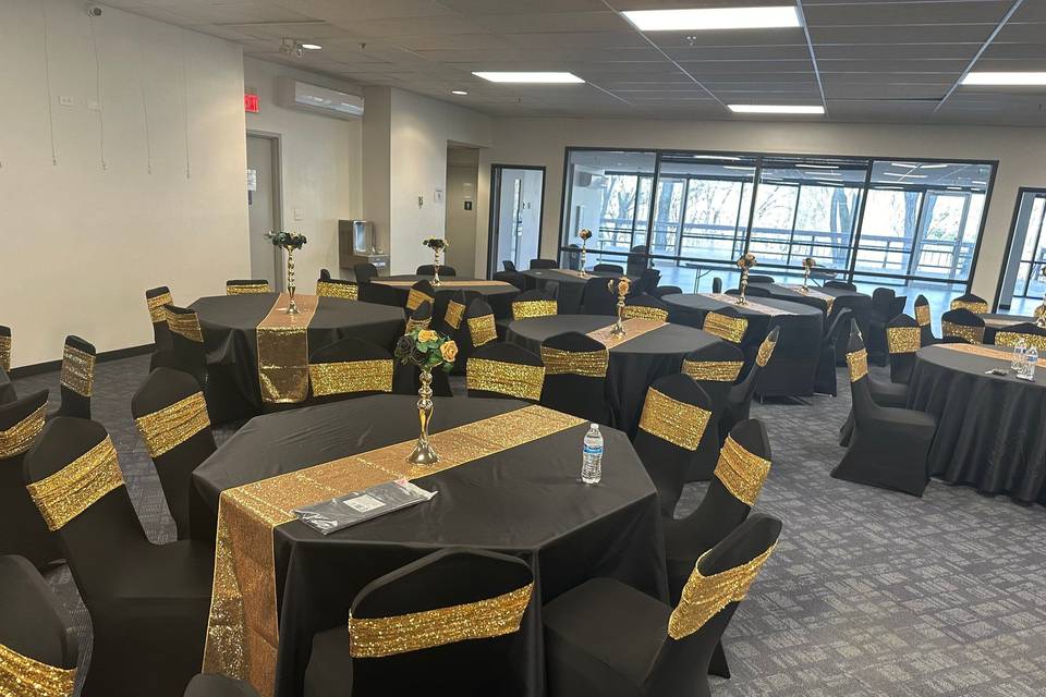 The Solarium event setup