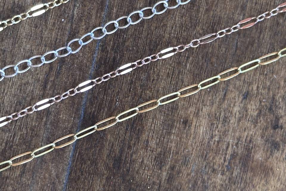 Current selection of chains