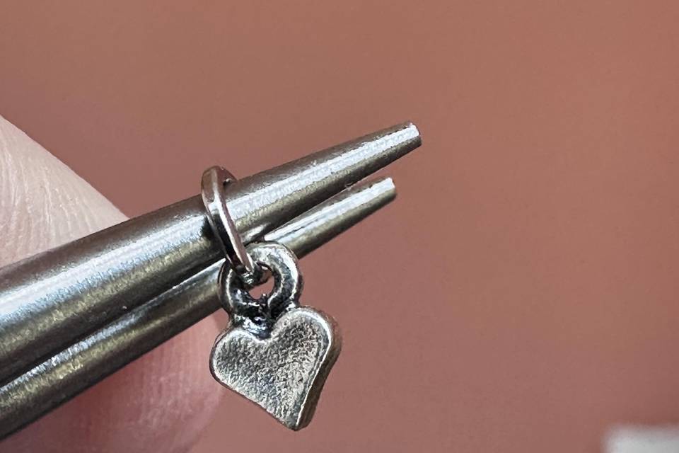 Closeup of the heart with loop