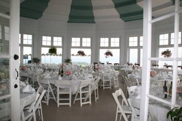 The Rotunda has amazing views of the Susquehanna River.