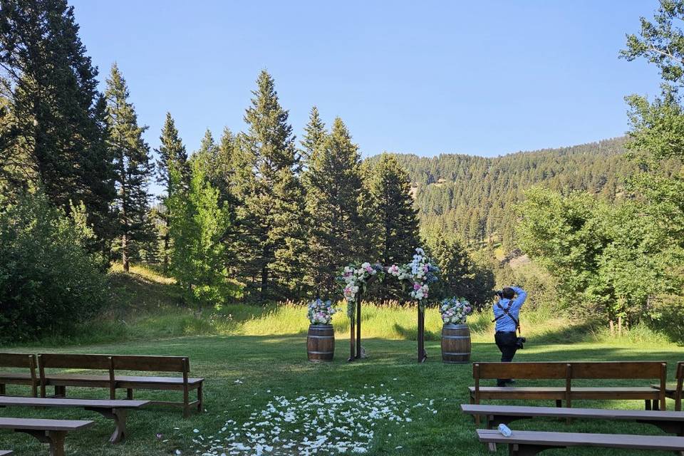 Woodlands Ceremony Prep