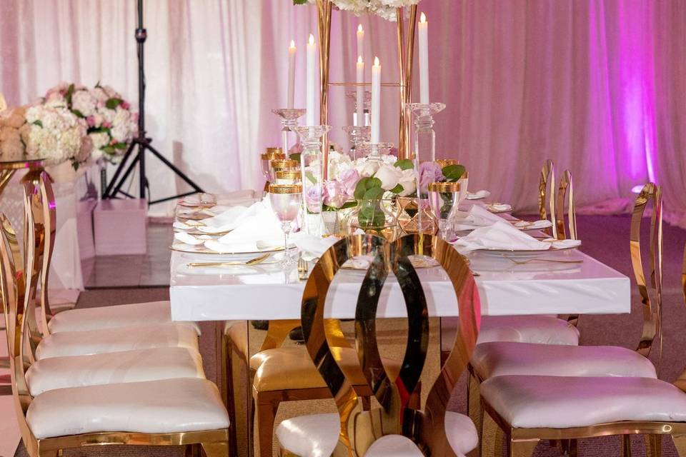 VIP table designs