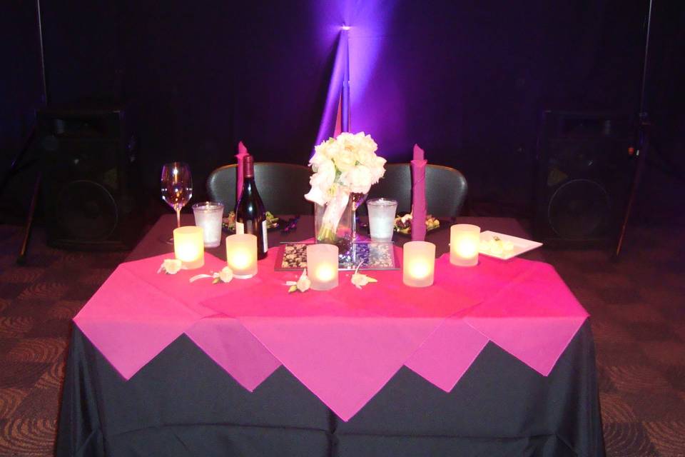 Head table