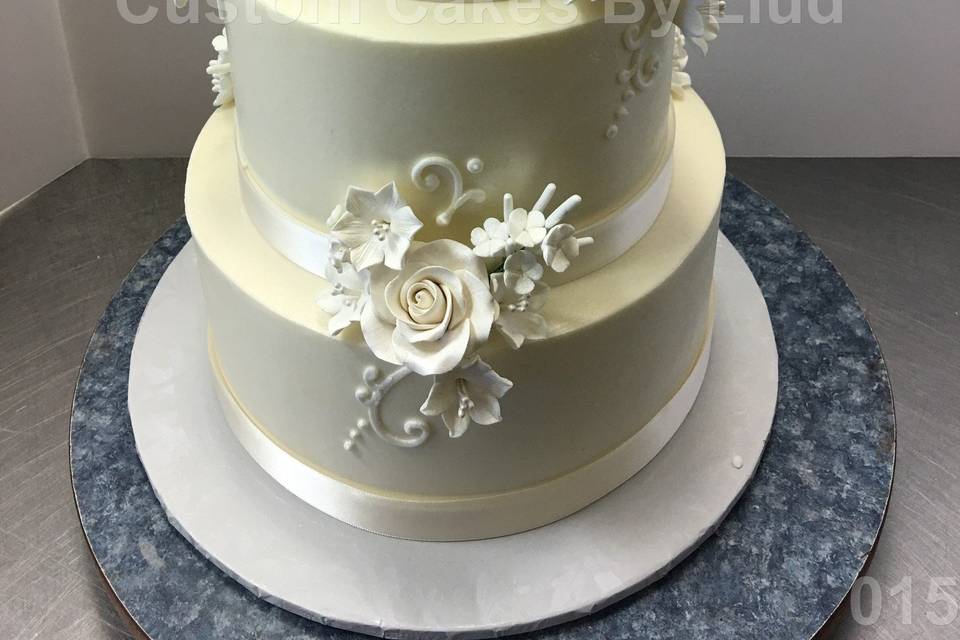 Baker's Man Inc. - Louis Vuitton Birthday Cake. This two tier