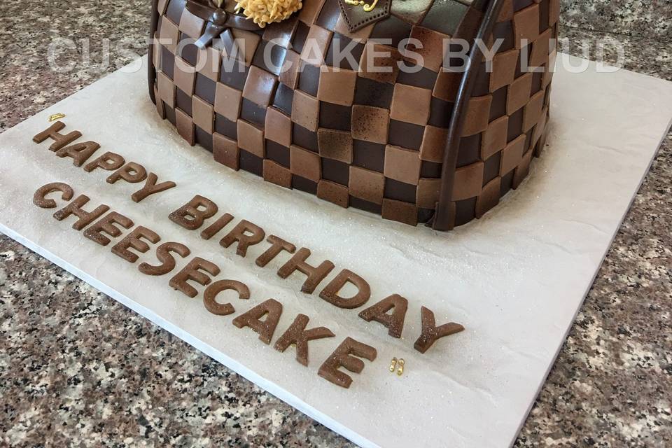 Louis Vuitton Inspired Birthday - Millers Bakery