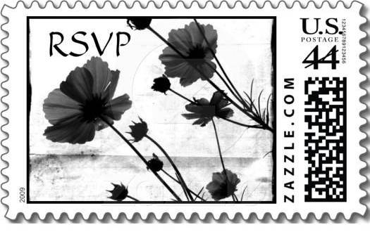 RSVP postage stamps