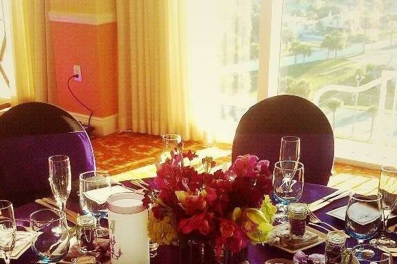 Table setup