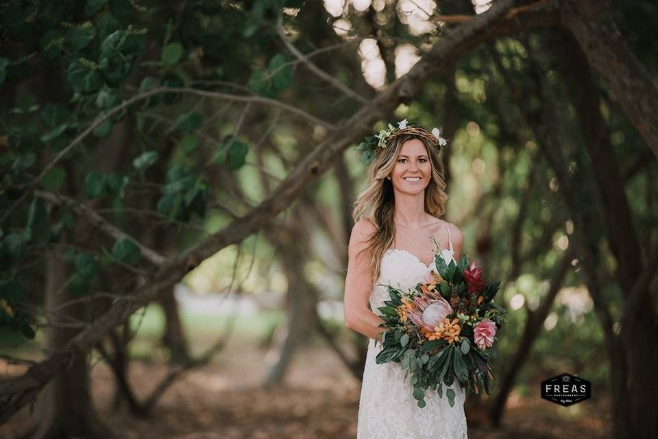 Bridal portrait