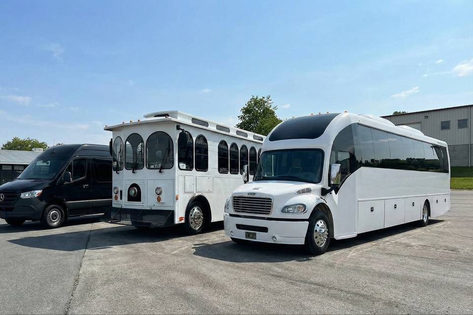 Party Bus, Trolley, Van