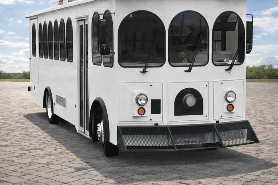 White Trolley