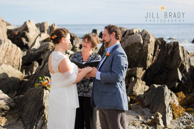 Wedding Ceremony in Maine