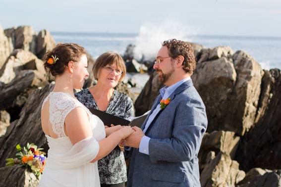 Wedding Ceremony in Maine