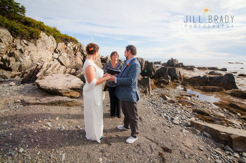 Wedding Ceremony in Maine