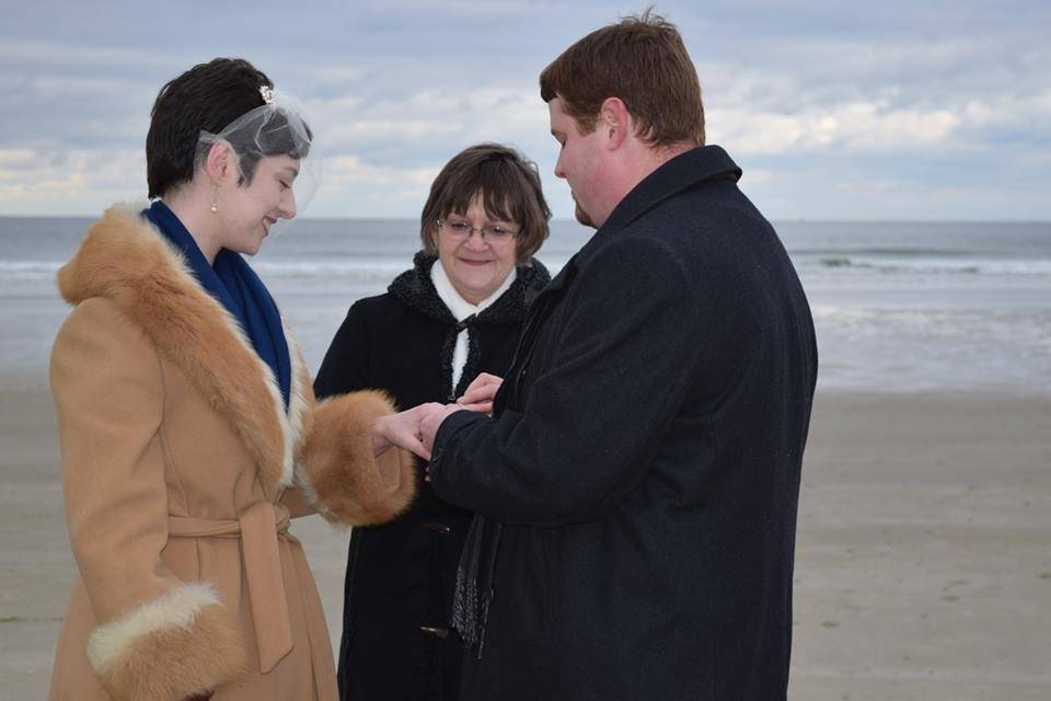 Wedding Ceremony in Maine