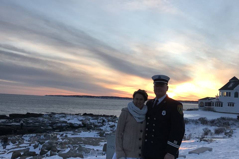 New Years Eve at the Nubble