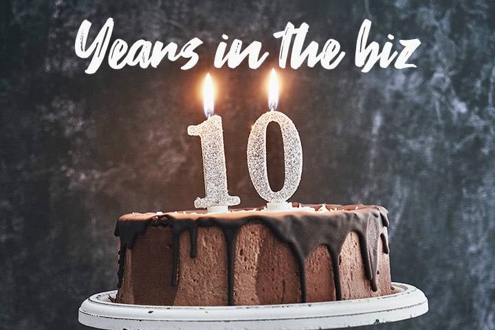 Celebrating our ten years!!