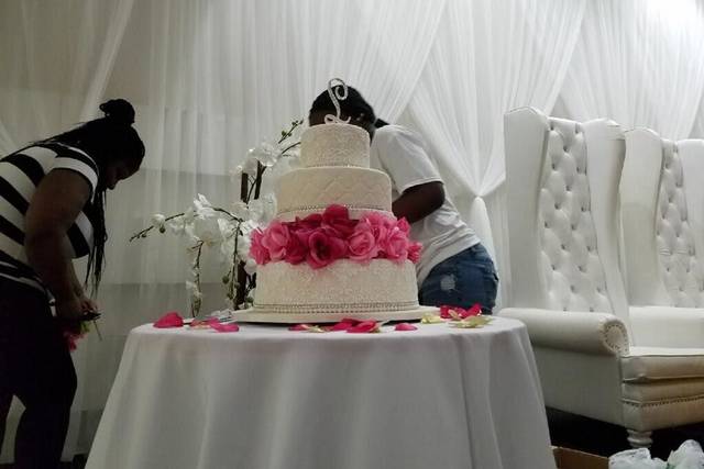 The wedding cake