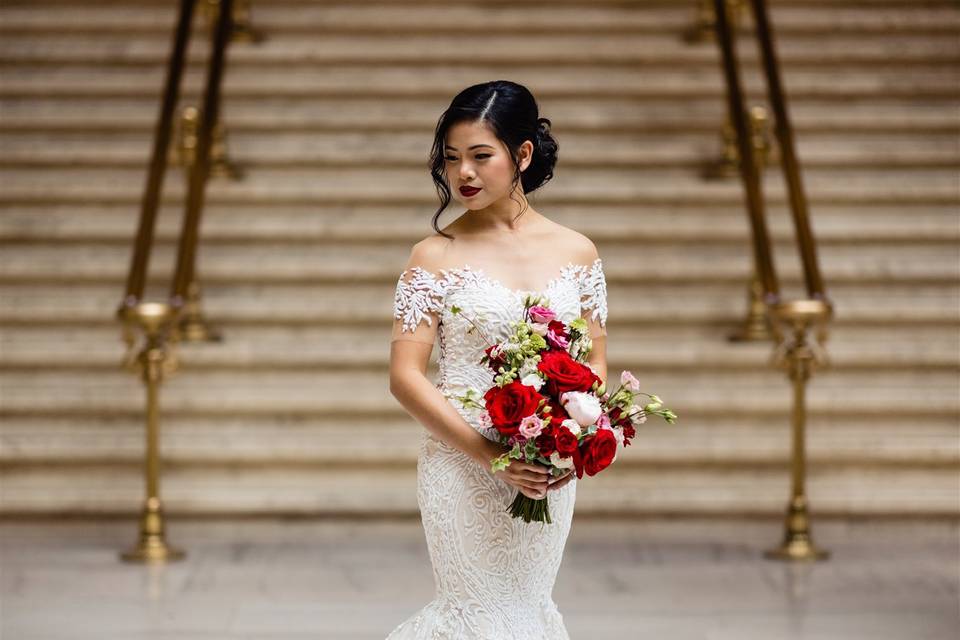 Unique wedding flowers