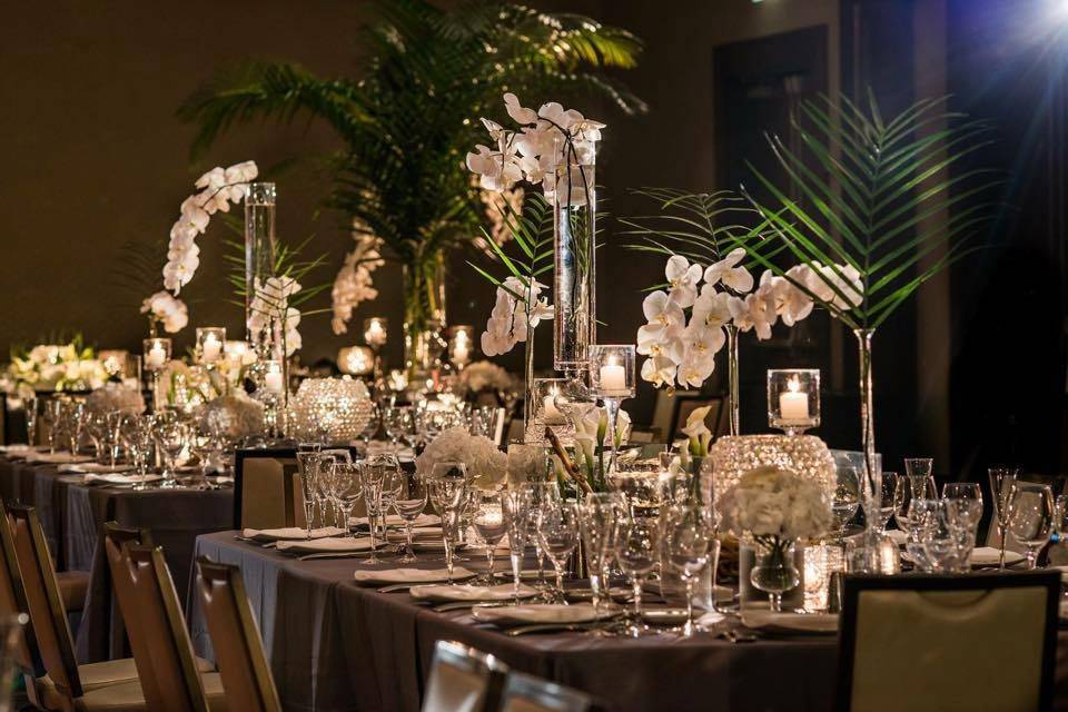 WEDDING DESIGN, CENTERPIECES