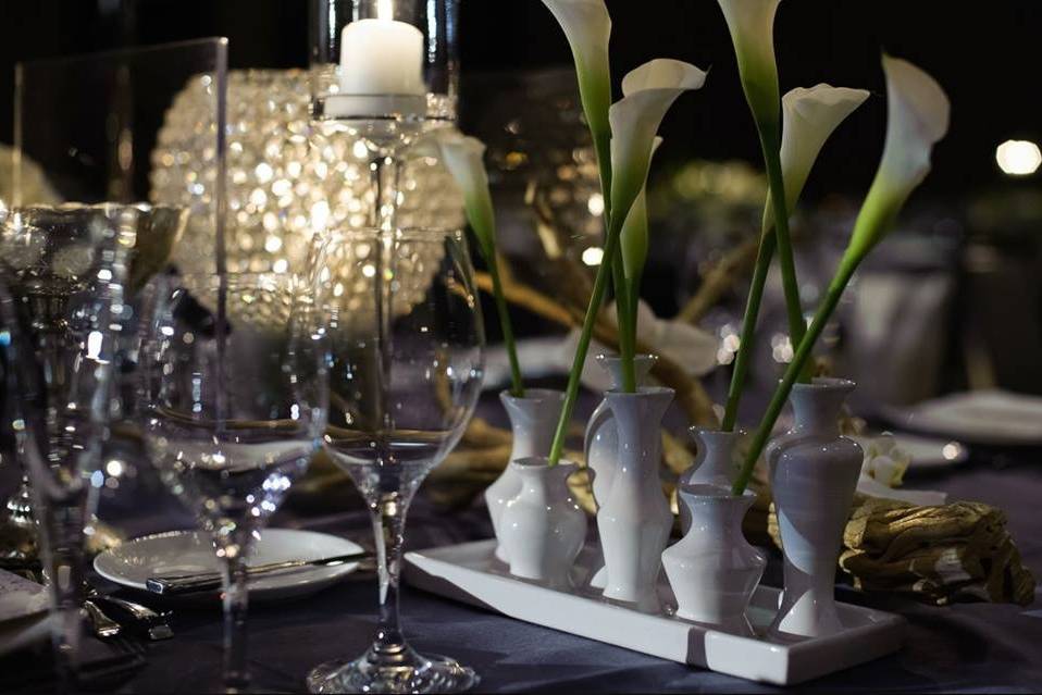 WEDDING DESIGN, CENTERPIECES