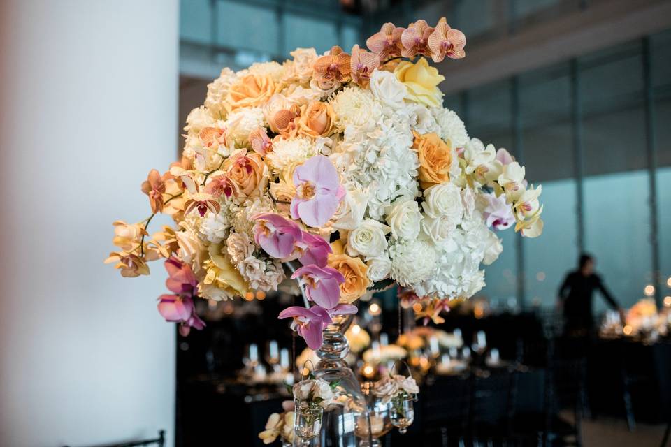 WEDDING DESIGN, CENTERPIECES