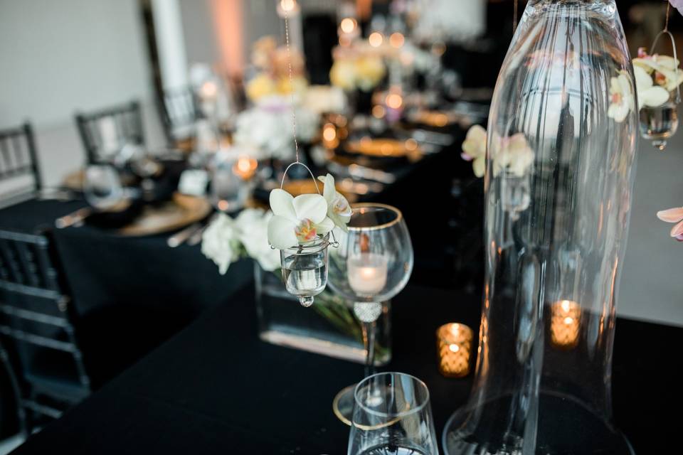 WEDDING DESIGN, CENTERPIECES