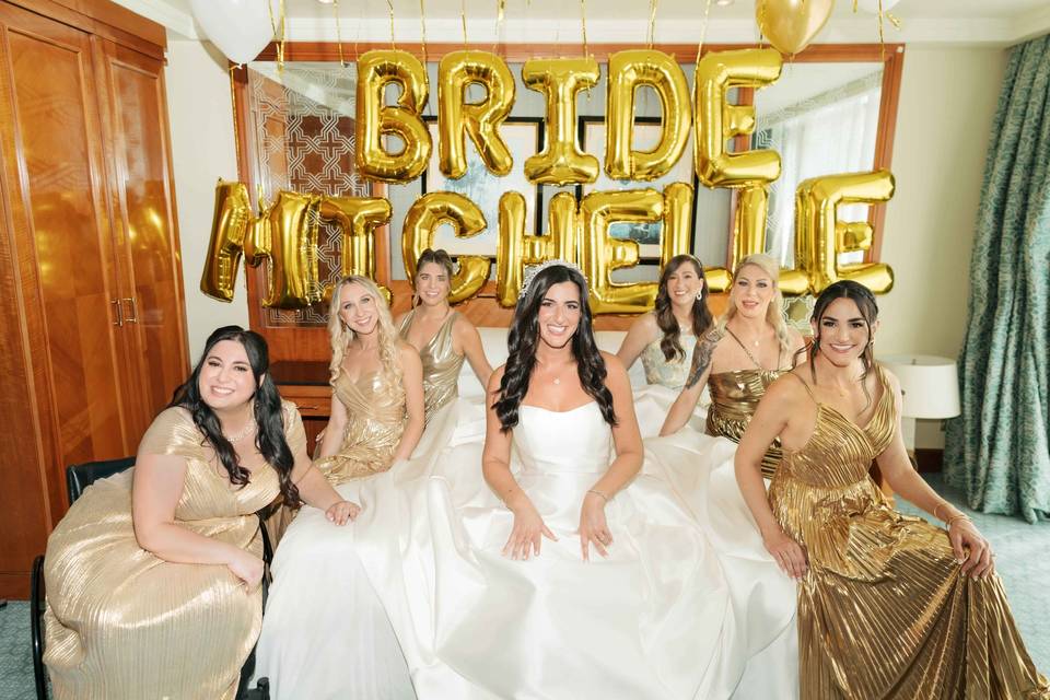 The best bridal crew ever