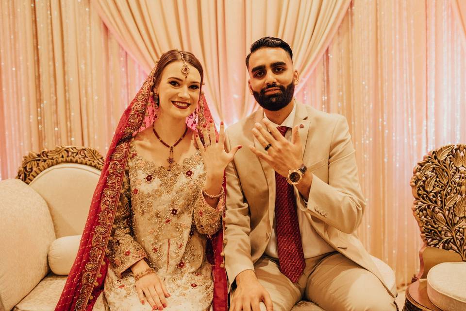 A gorgeous Nikkah
