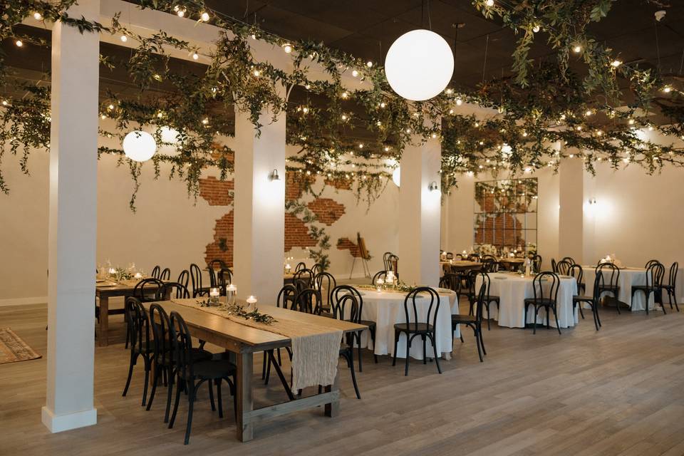 Festive, warm and intimate