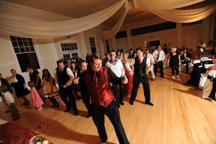 Wedding dance floor