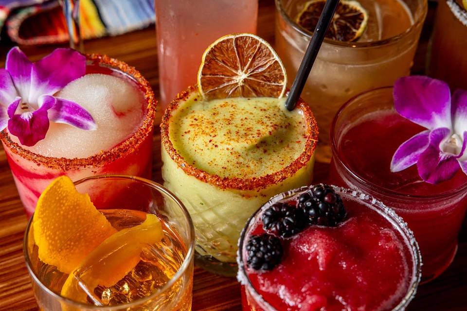 Margaritas & cocktails