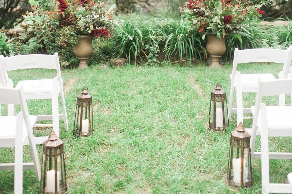 Outdoor ceremony