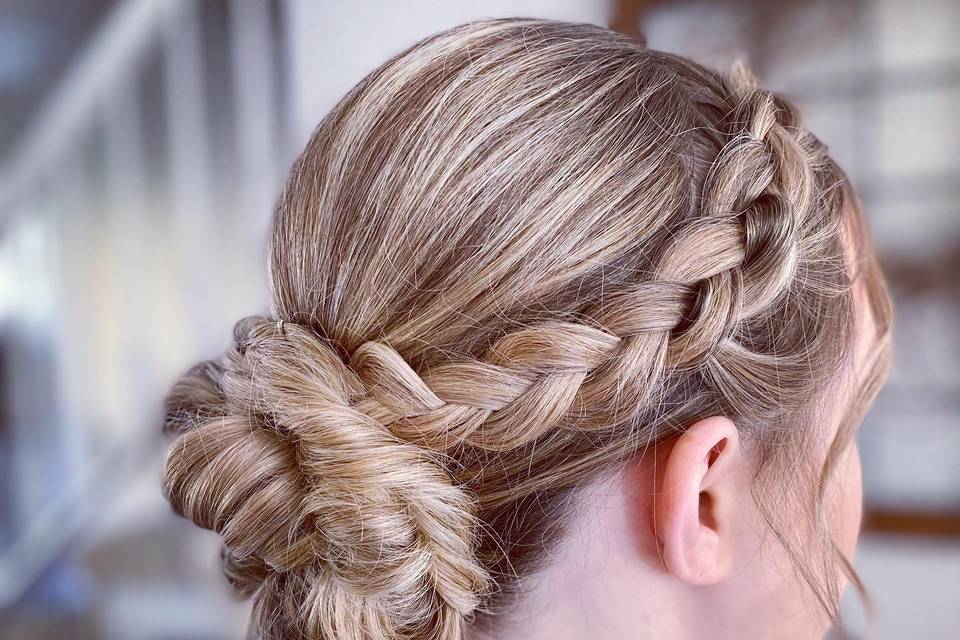 Classic Braided Updo