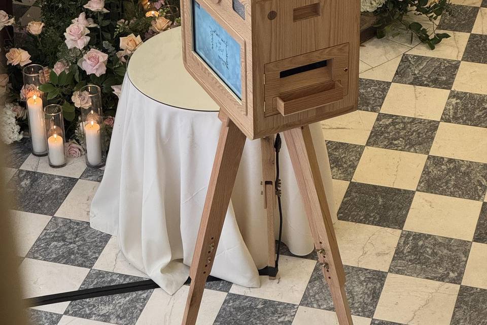 Boho Booth at Bourne Mansion