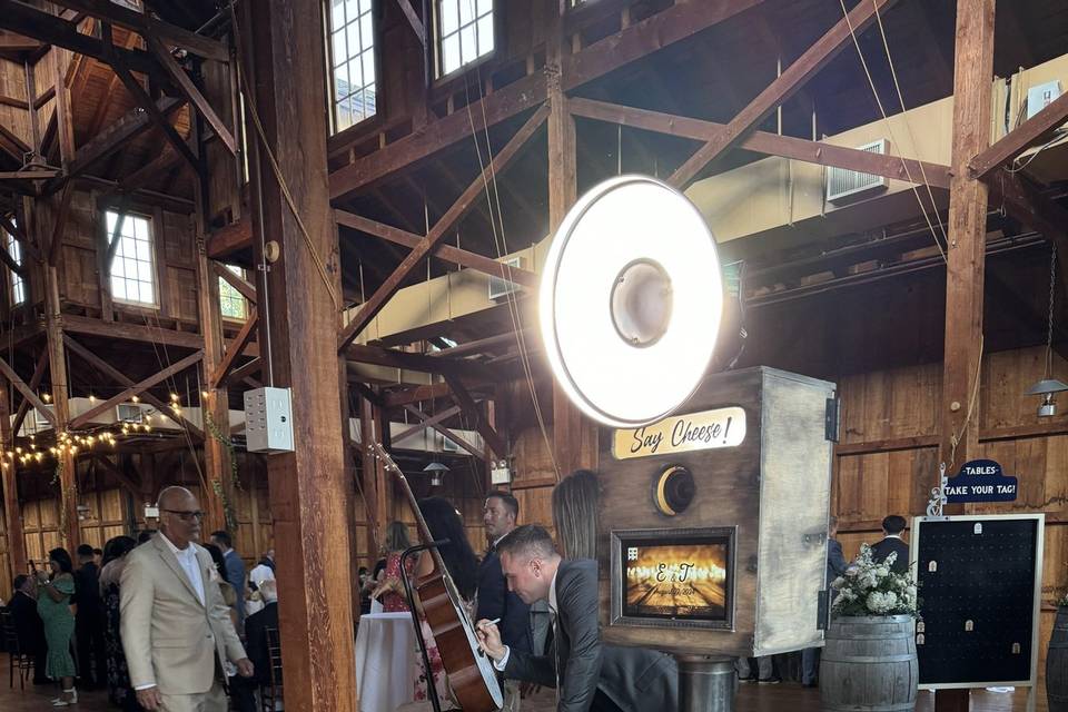 Whiskey Booth at Barn
