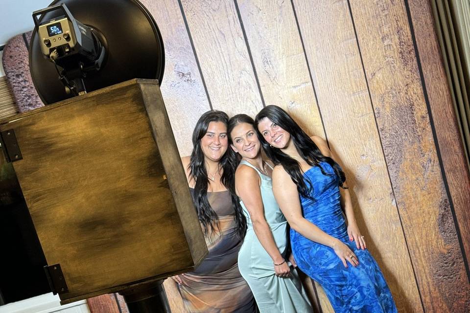 Whiskey Booth & Dark Barnwood