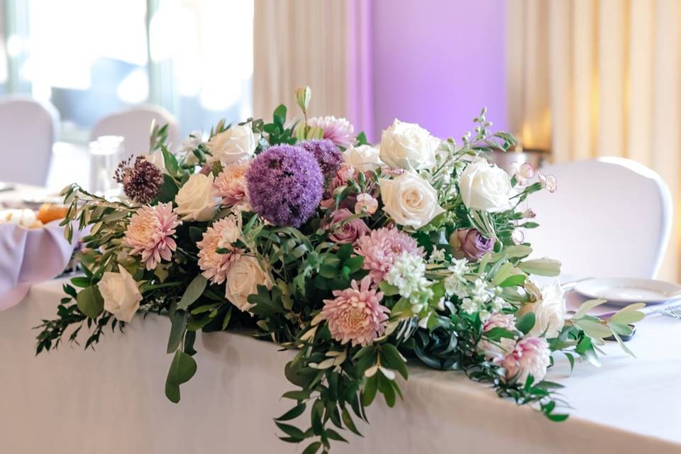 SRGCC Head Table Flowers