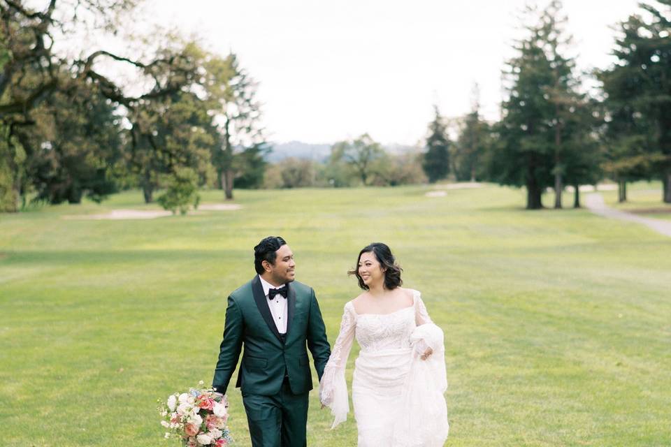 Couple on the Fairway