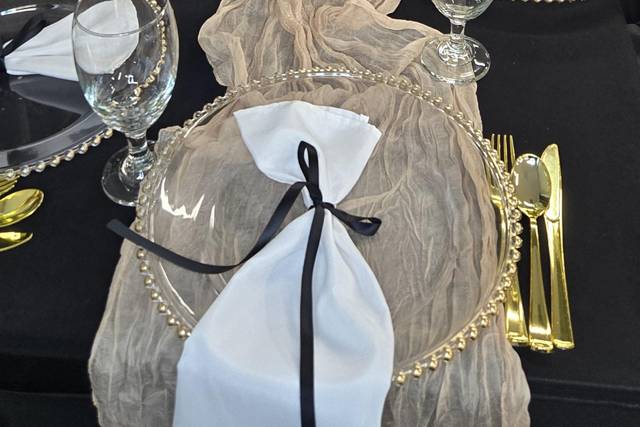 Table decor by our decorator