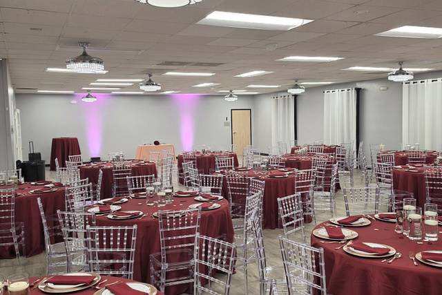 Reception for 130 Guests
