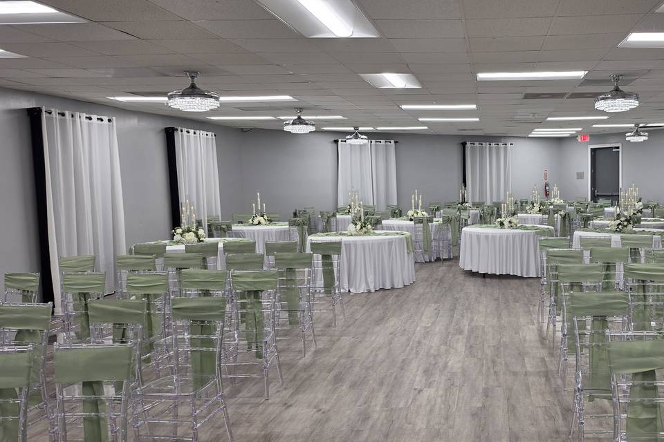 Main Space for 150 Guests