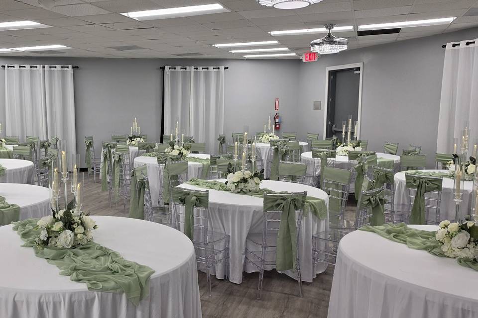 Main Space for 150 Guests