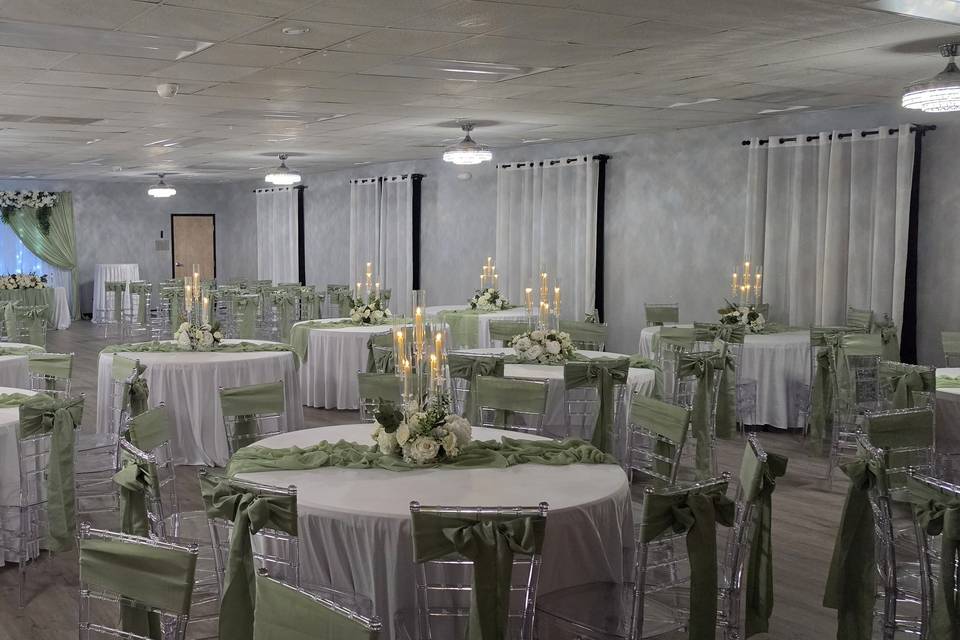 Main Space for 150 Guests